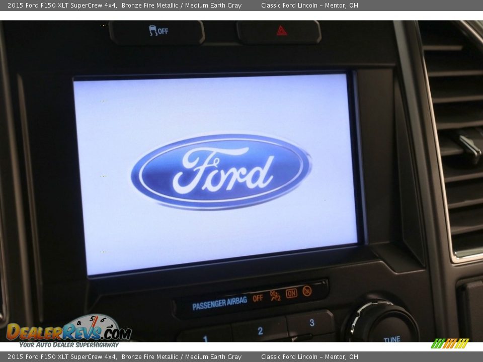 2015 Ford F150 XLT SuperCrew 4x4 Bronze Fire Metallic / Medium Earth Gray Photo #10