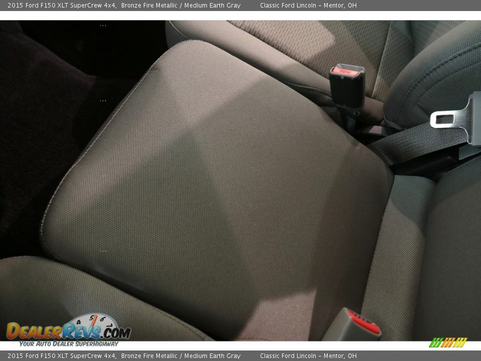 2015 Ford F150 XLT SuperCrew 4x4 Bronze Fire Metallic / Medium Earth Gray Photo #16
