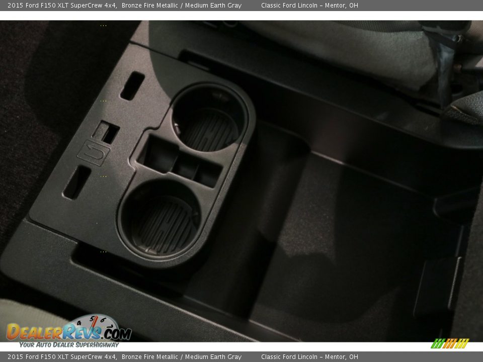 2015 Ford F150 XLT SuperCrew 4x4 Bronze Fire Metallic / Medium Earth Gray Photo #17