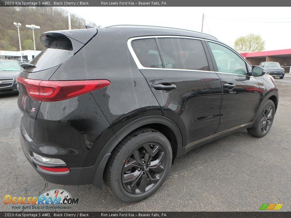 Black Cherry 2020 Kia Sportage S AWD Photo #2