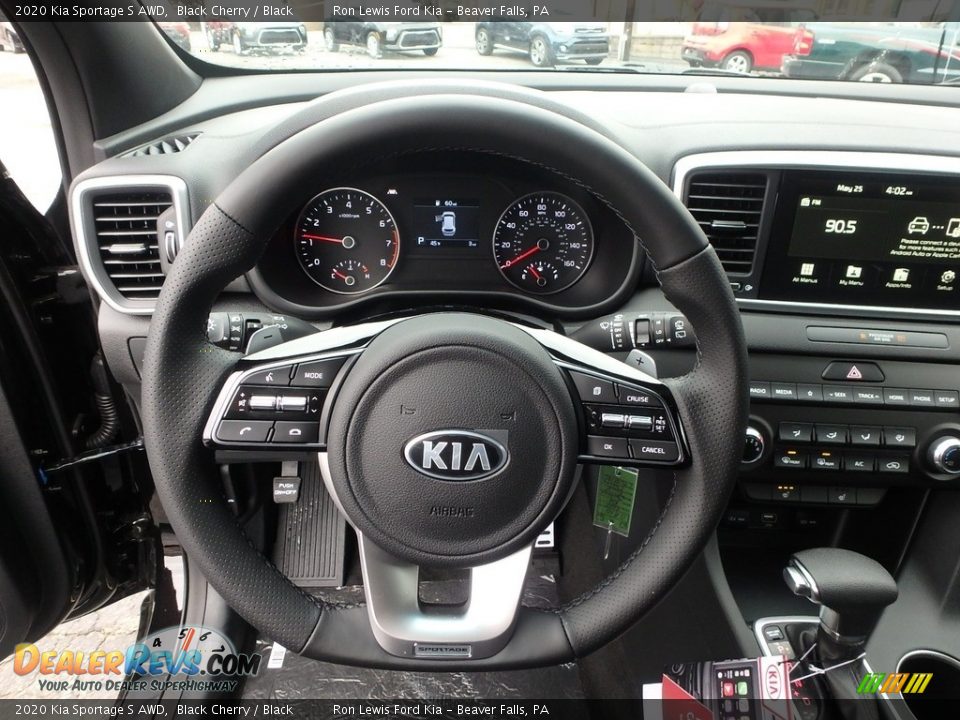 2020 Kia Sportage S AWD Steering Wheel Photo #16