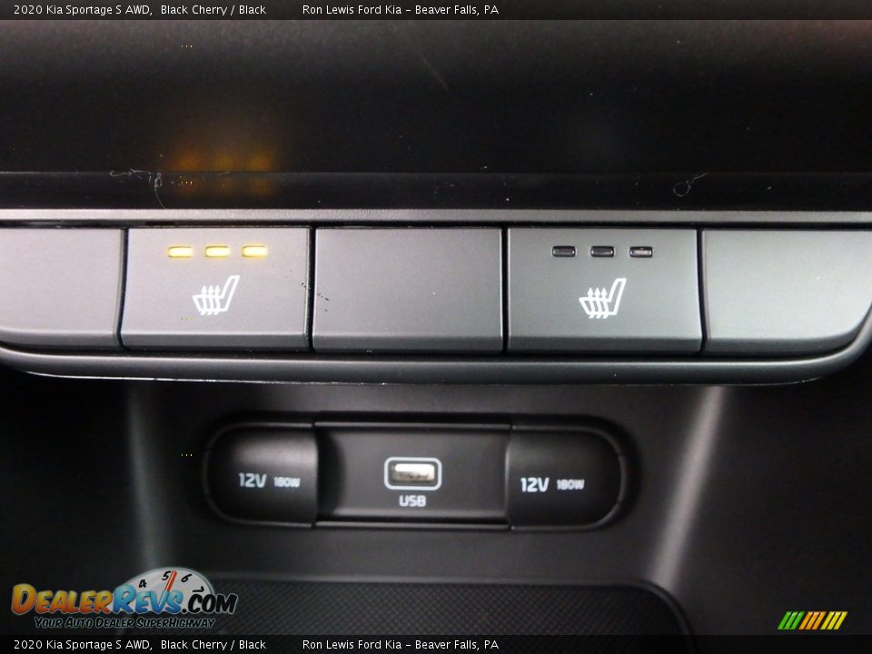 2020 Kia Sportage S AWD Black Cherry / Black Photo #18