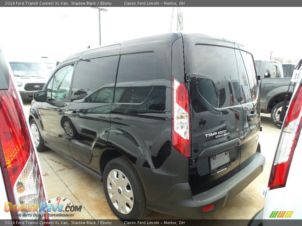 2019 Ford Transit Connect XL Van Shadow Black / Ebony Photo #3