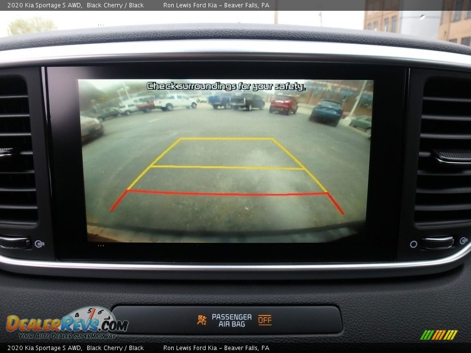 2020 Kia Sportage S AWD Black Cherry / Black Photo #19