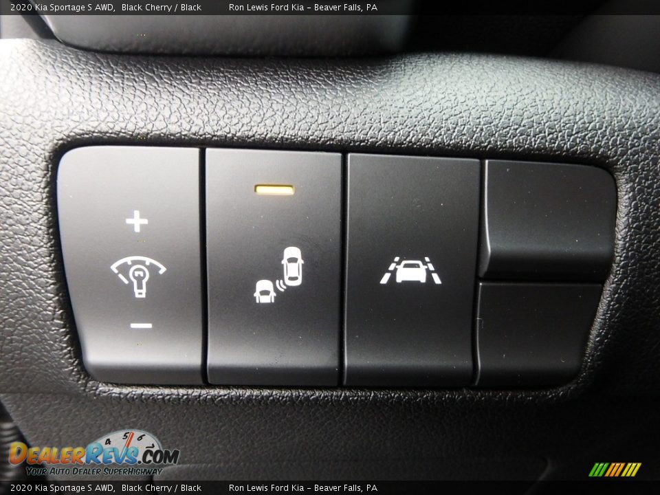 2020 Kia Sportage S AWD Black Cherry / Black Photo #20