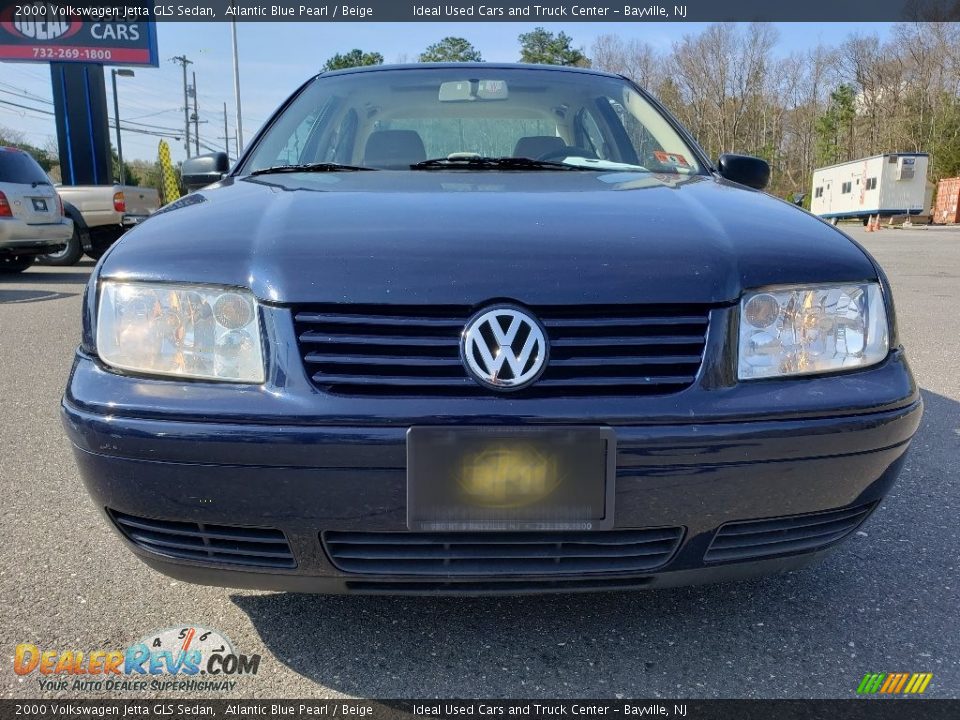 2000 Volkswagen Jetta GLS Sedan Atlantic Blue Pearl / Beige Photo #2
