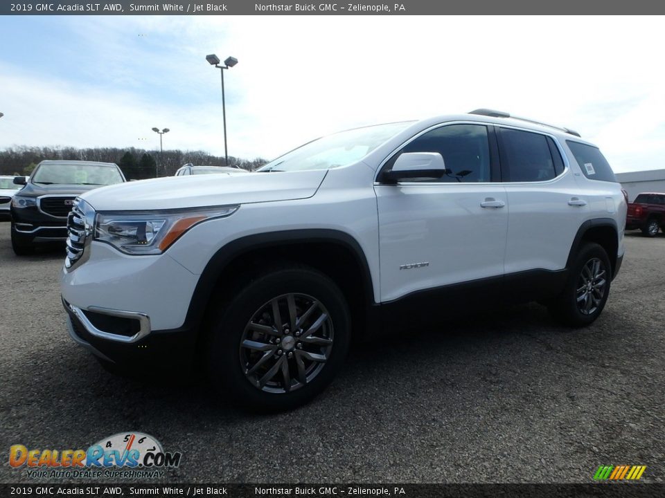 2019 GMC Acadia SLT AWD Summit White / Jet Black Photo #1