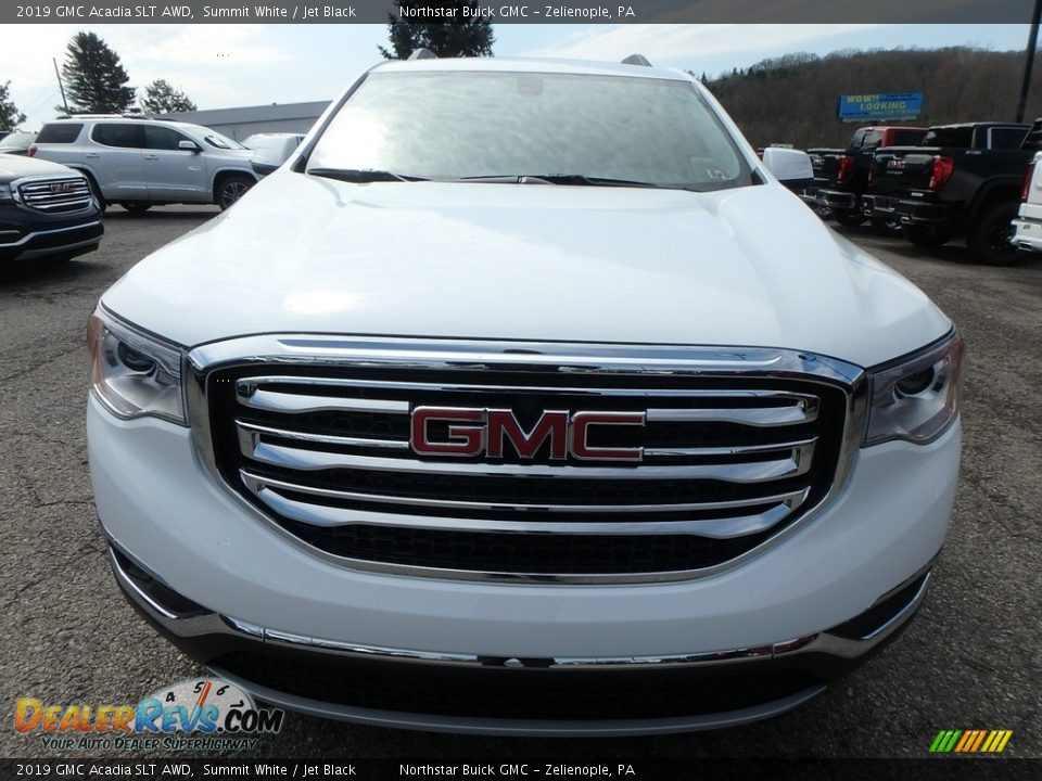 2019 GMC Acadia SLT AWD Summit White / Jet Black Photo #2