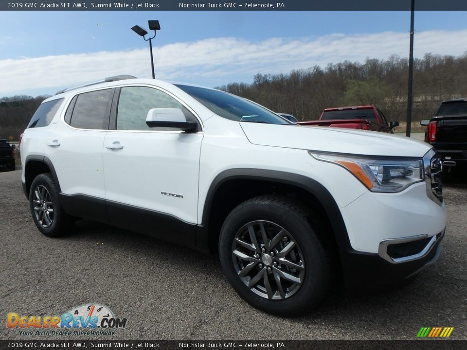 2019 GMC Acadia SLT AWD Summit White / Jet Black Photo #3