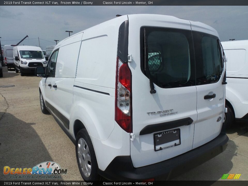 2019 Ford Transit Connect XLT Van Frozen White / Ebony Photo #3