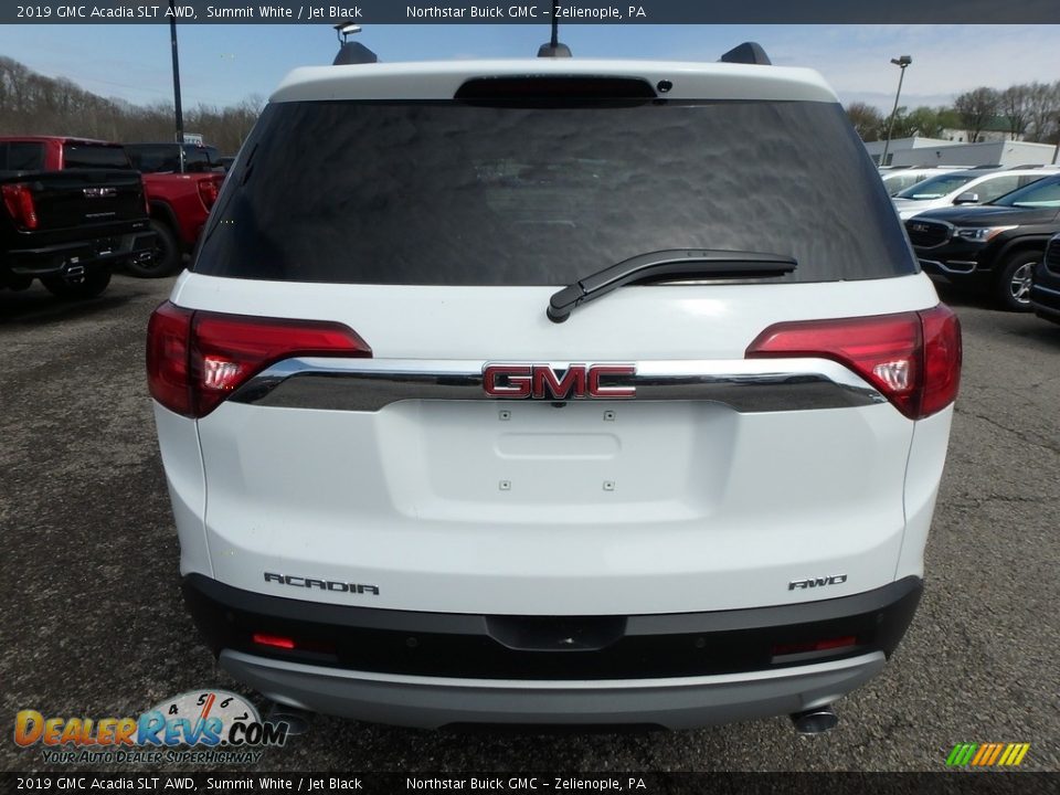 2019 GMC Acadia SLT AWD Summit White / Jet Black Photo #6