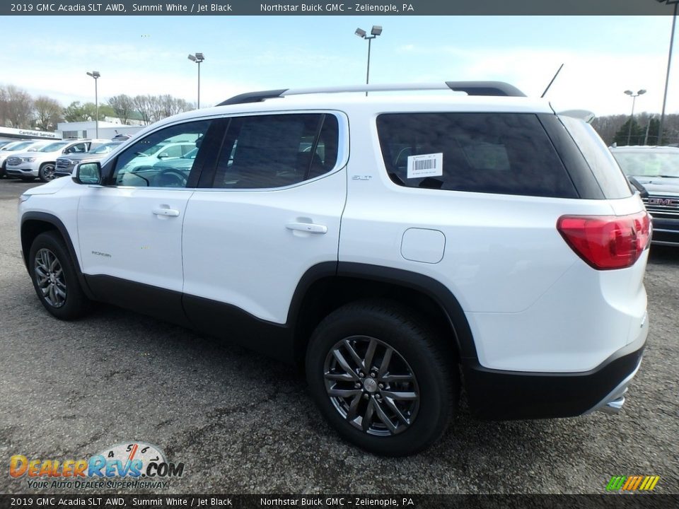 2019 GMC Acadia SLT AWD Summit White / Jet Black Photo #8