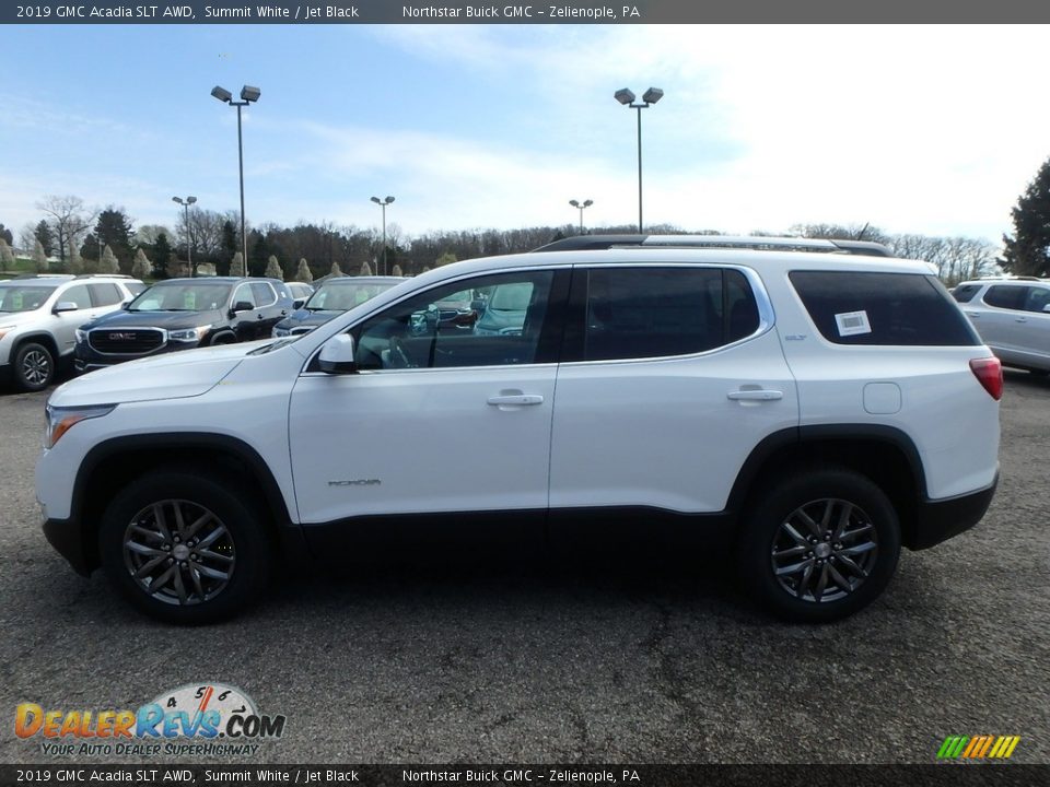 2019 GMC Acadia SLT AWD Summit White / Jet Black Photo #9