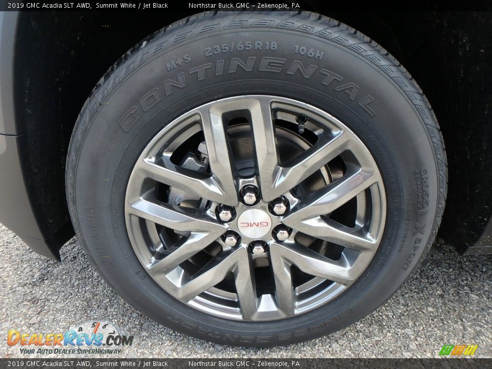 2019 GMC Acadia SLT AWD Summit White / Jet Black Photo #10