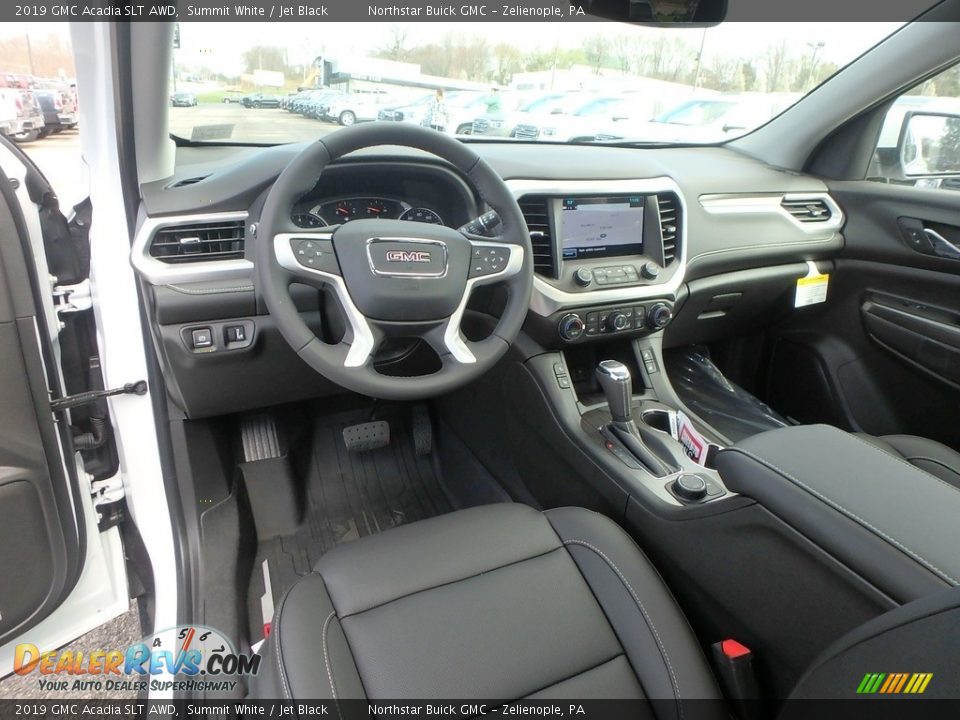 2019 GMC Acadia SLT AWD Summit White / Jet Black Photo #13