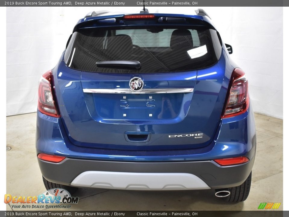 2019 Buick Encore Sport Touring AWD Deep Azure Metallic / Ebony Photo #3
