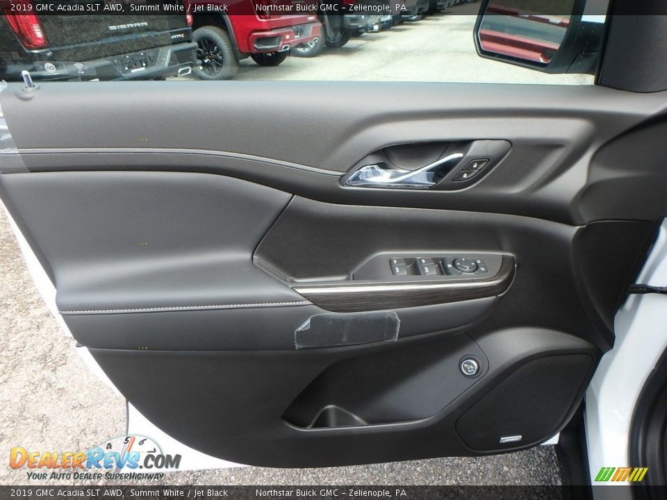 2019 GMC Acadia SLT AWD Summit White / Jet Black Photo #14