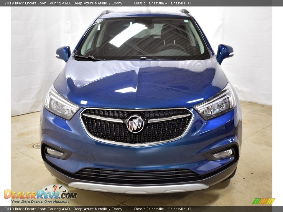 2019 Buick Encore Sport Touring AWD Deep Azure Metallic / Ebony Photo #4