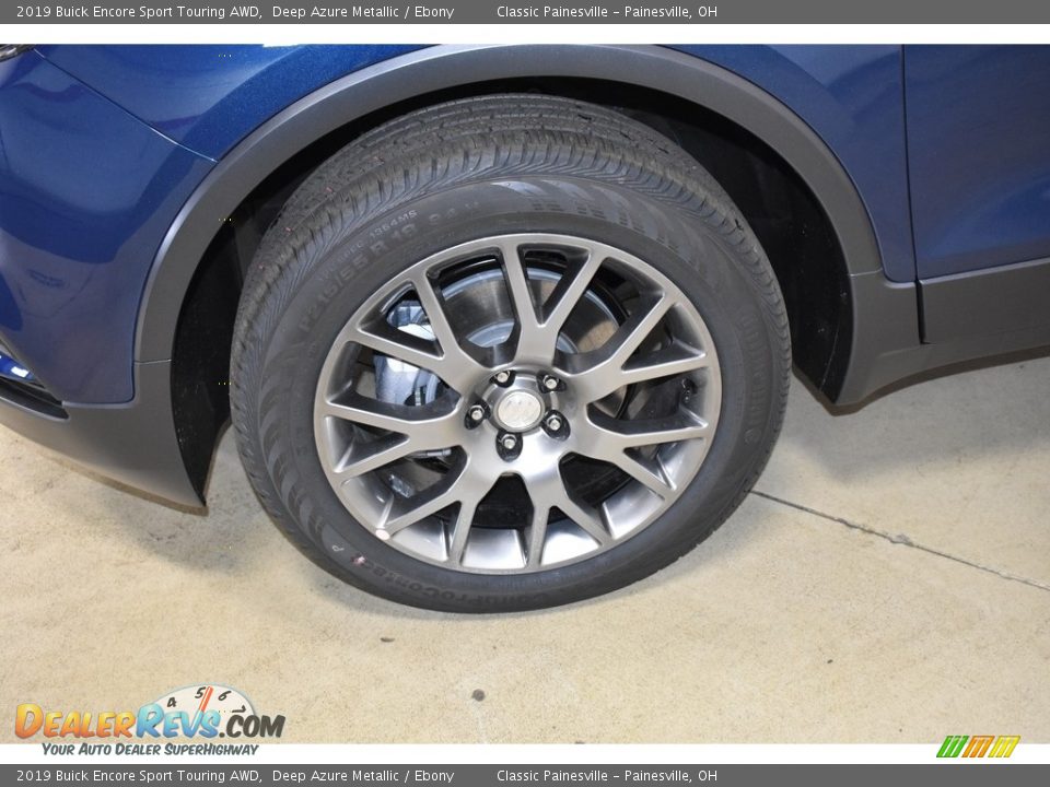 2019 Buick Encore Sport Touring AWD Deep Azure Metallic / Ebony Photo #5