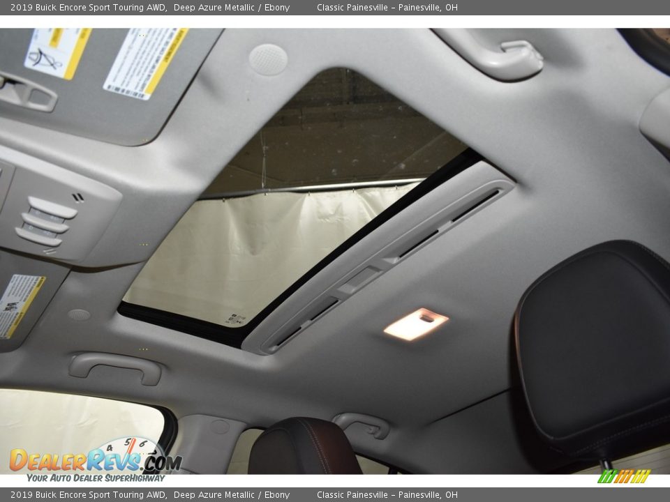 2019 Buick Encore Sport Touring AWD Deep Azure Metallic / Ebony Photo #6