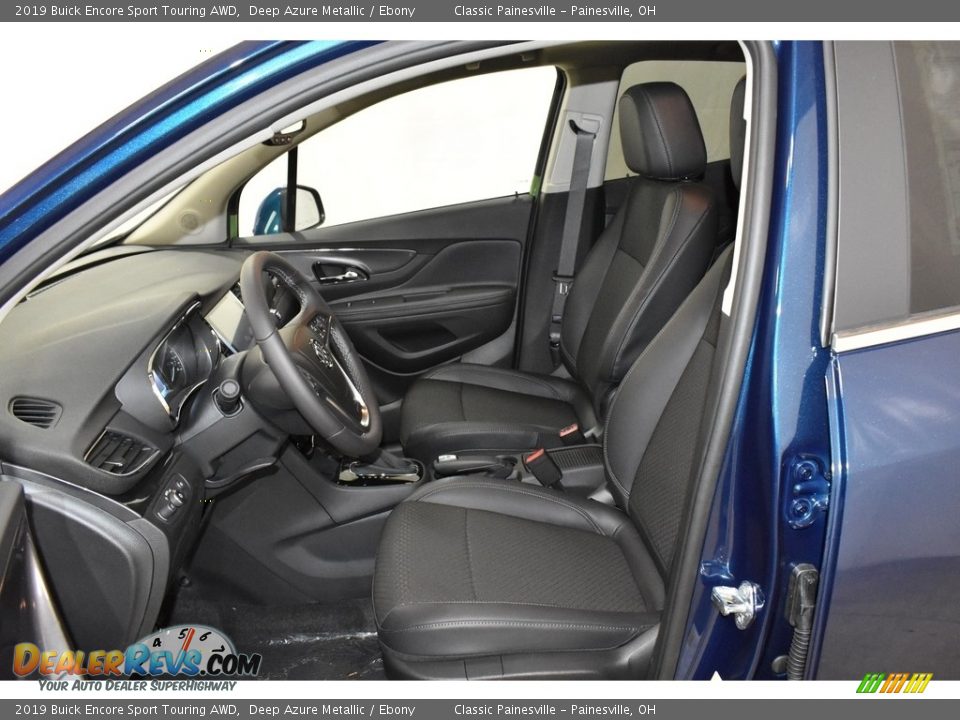 2019 Buick Encore Sport Touring AWD Deep Azure Metallic / Ebony Photo #7