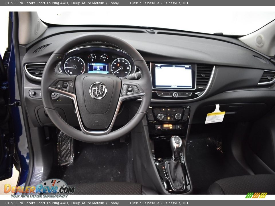2019 Buick Encore Sport Touring AWD Deep Azure Metallic / Ebony Photo #9