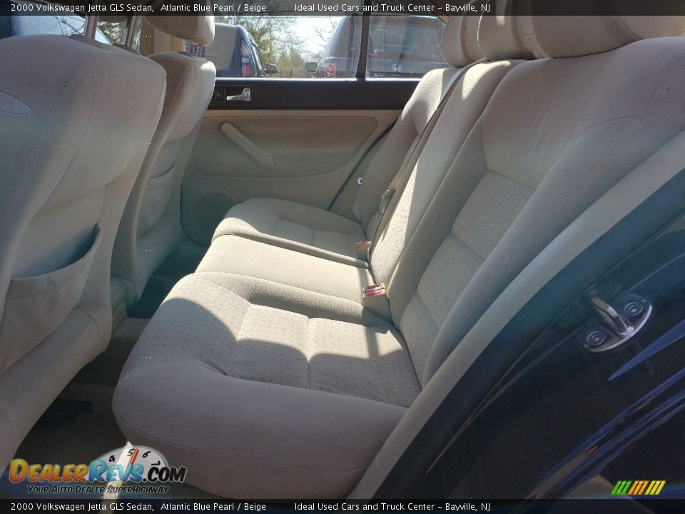 2000 Volkswagen Jetta GLS Sedan Atlantic Blue Pearl / Beige Photo #18