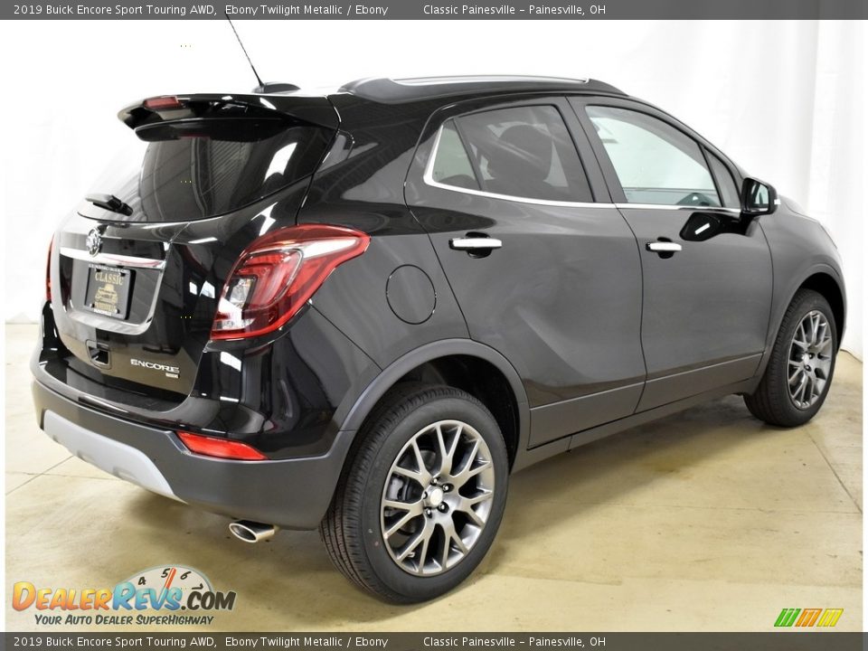 2019 Buick Encore Sport Touring AWD Ebony Twilight Metallic / Ebony Photo #2