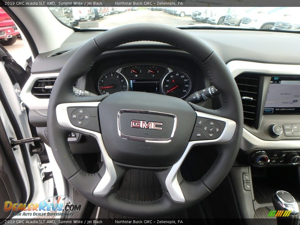 2019 GMC Acadia SLT AWD Summit White / Jet Black Photo #17