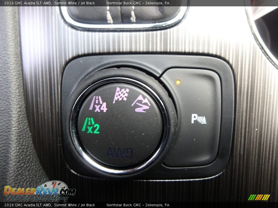 2019 GMC Acadia SLT AWD Summit White / Jet Black Photo #18