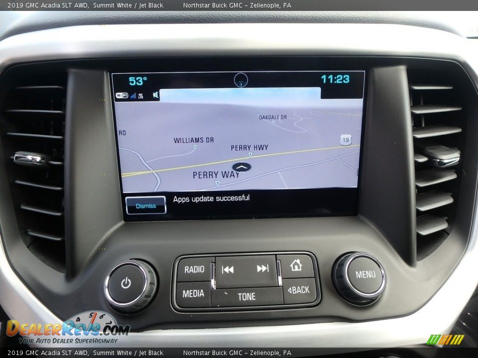 2019 GMC Acadia SLT AWD Summit White / Jet Black Photo #20