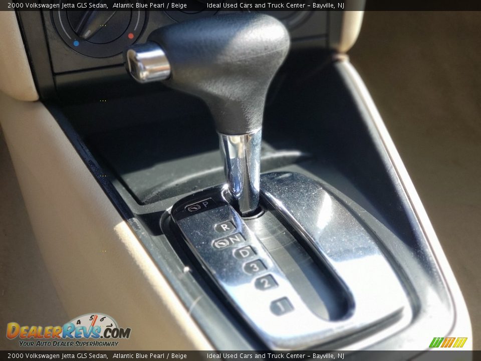 2000 Volkswagen Jetta GLS Sedan Atlantic Blue Pearl / Beige Photo #21