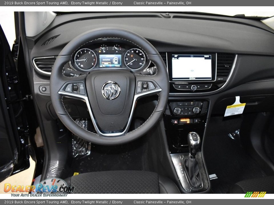 2019 Buick Encore Sport Touring AWD Ebony Twilight Metallic / Ebony Photo #9