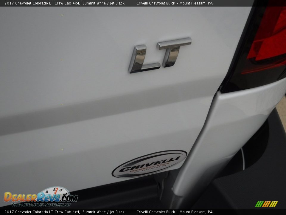 2017 Chevrolet Colorado LT Crew Cab 4x4 Summit White / Jet Black Photo #11