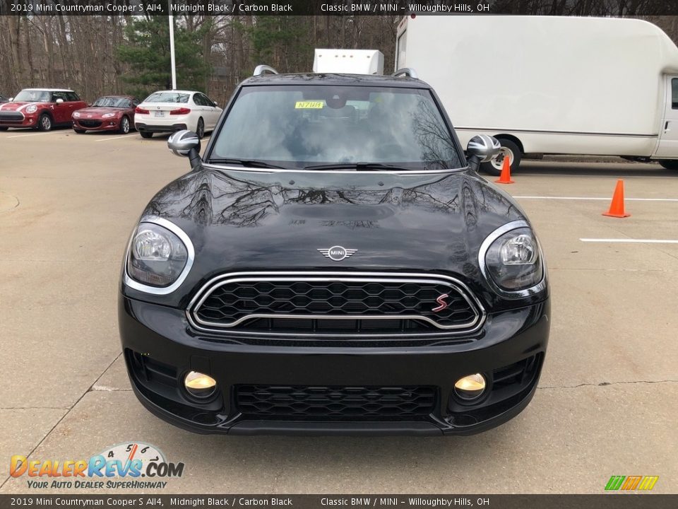 2019 Mini Countryman Cooper S All4 Midnight Black / Carbon Black Photo #5