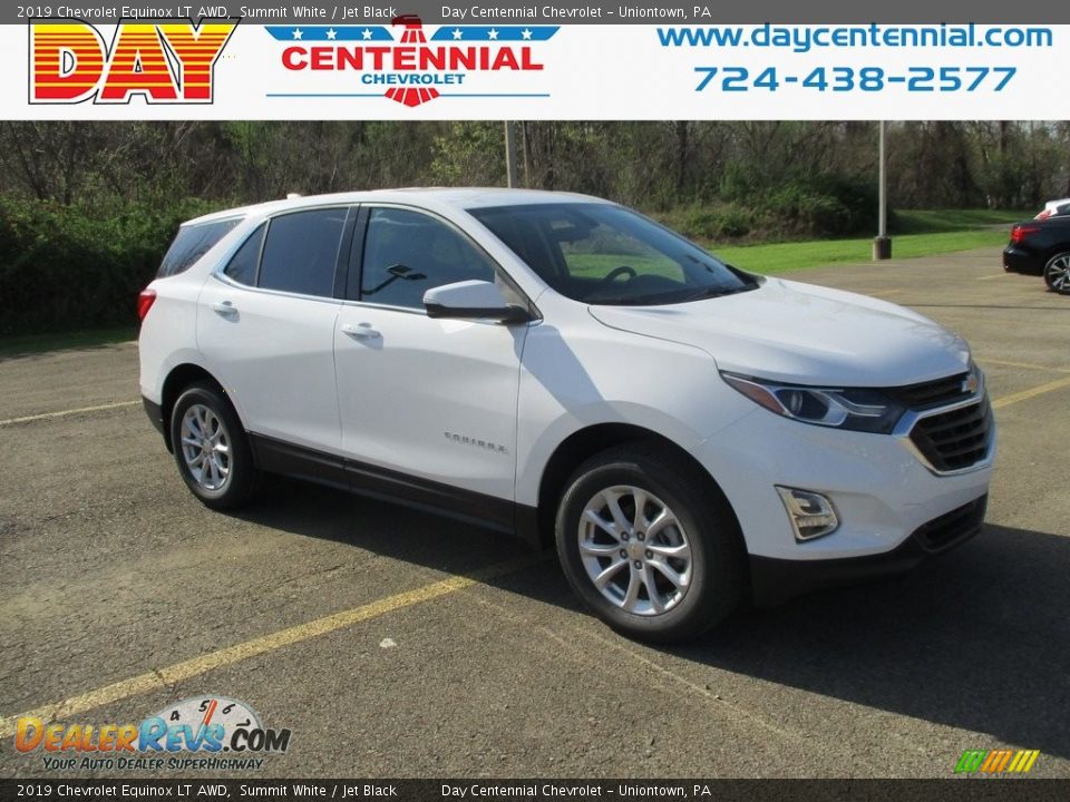 2019 Chevrolet Equinox LT AWD Summit White / Jet Black Photo #1