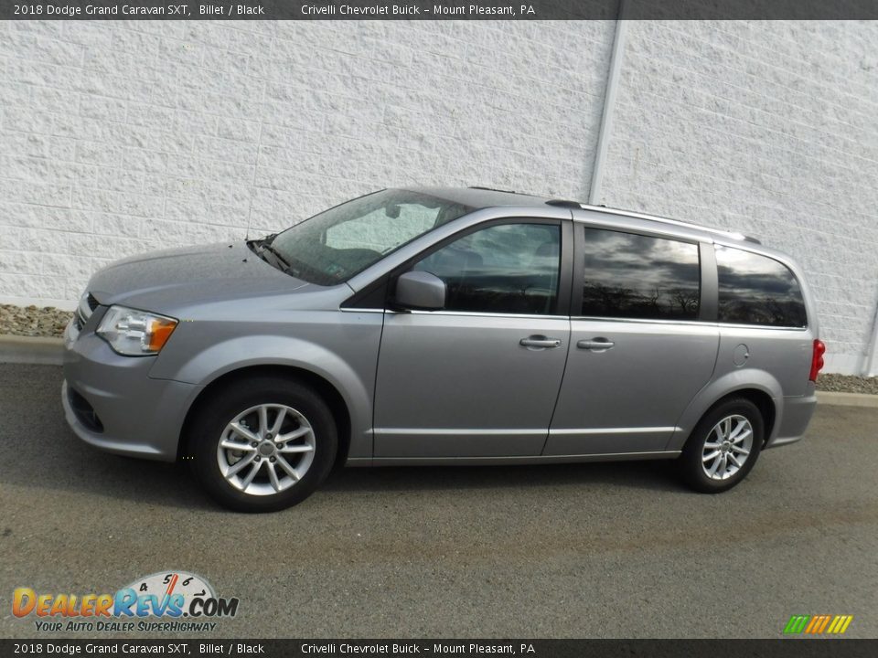 2018 Dodge Grand Caravan SXT Billet / Black Photo #2