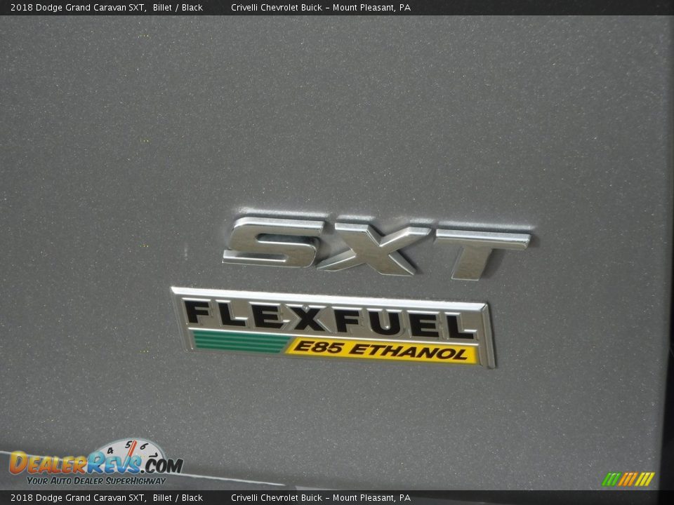 2018 Dodge Grand Caravan SXT Billet / Black Photo #7