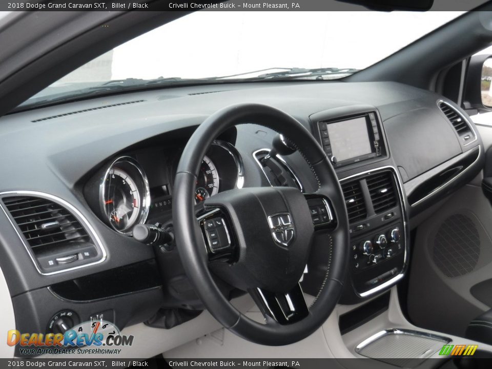 2018 Dodge Grand Caravan SXT Billet / Black Photo #10