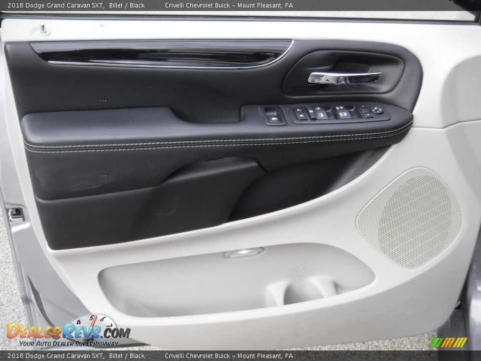 2018 Dodge Grand Caravan SXT Billet / Black Photo #11