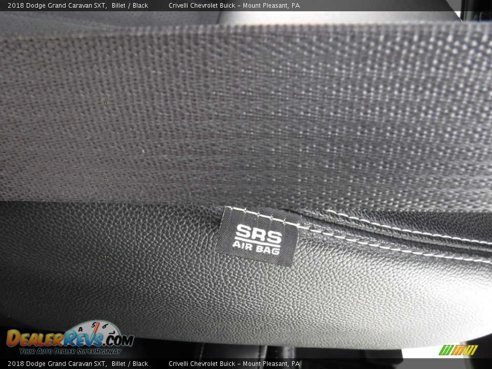 2018 Dodge Grand Caravan SXT Billet / Black Photo #13