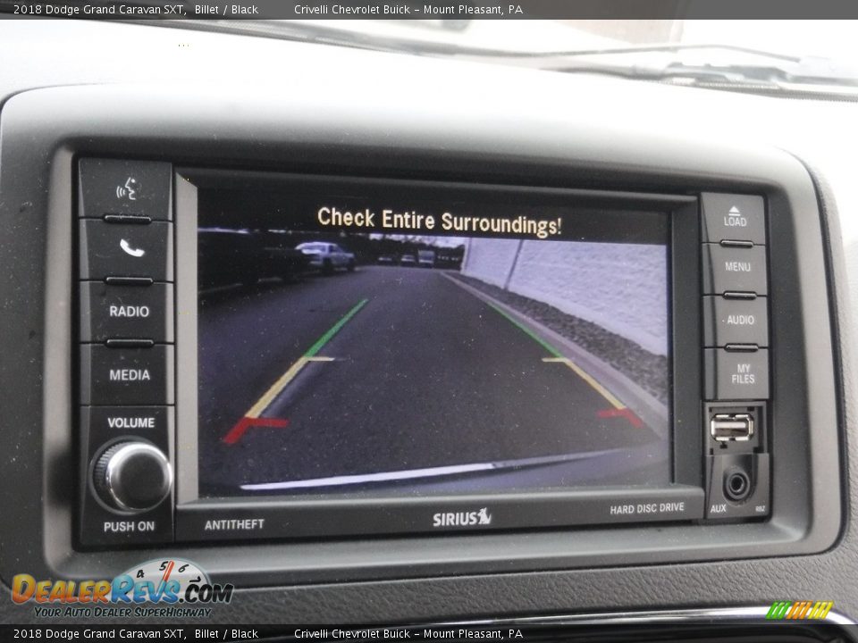 2018 Dodge Grand Caravan SXT Billet / Black Photo #17
