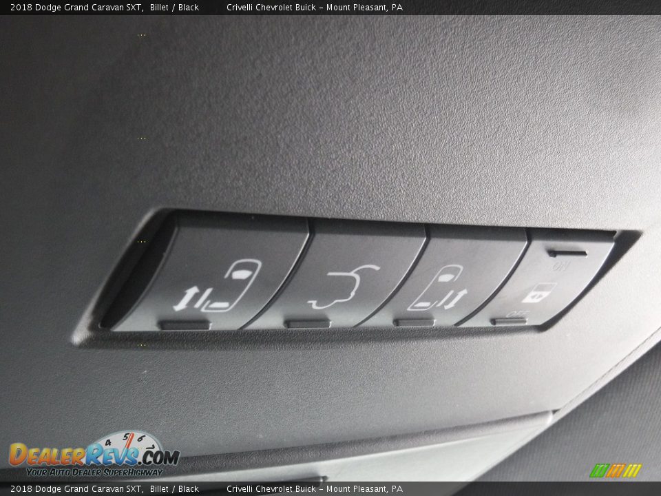 2018 Dodge Grand Caravan SXT Billet / Black Photo #18