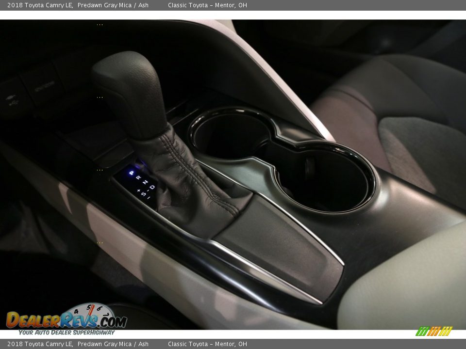 2018 Toyota Camry LE Predawn Gray Mica / Ash Photo #14