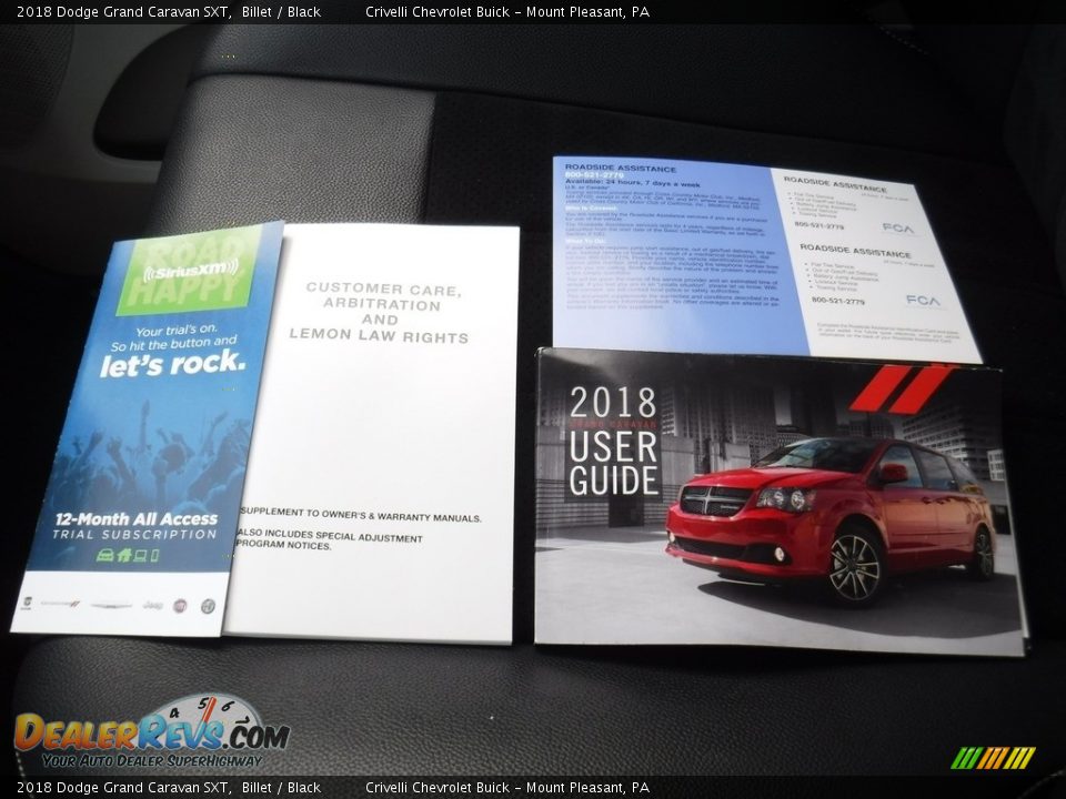 2018 Dodge Grand Caravan SXT Billet / Black Photo #28