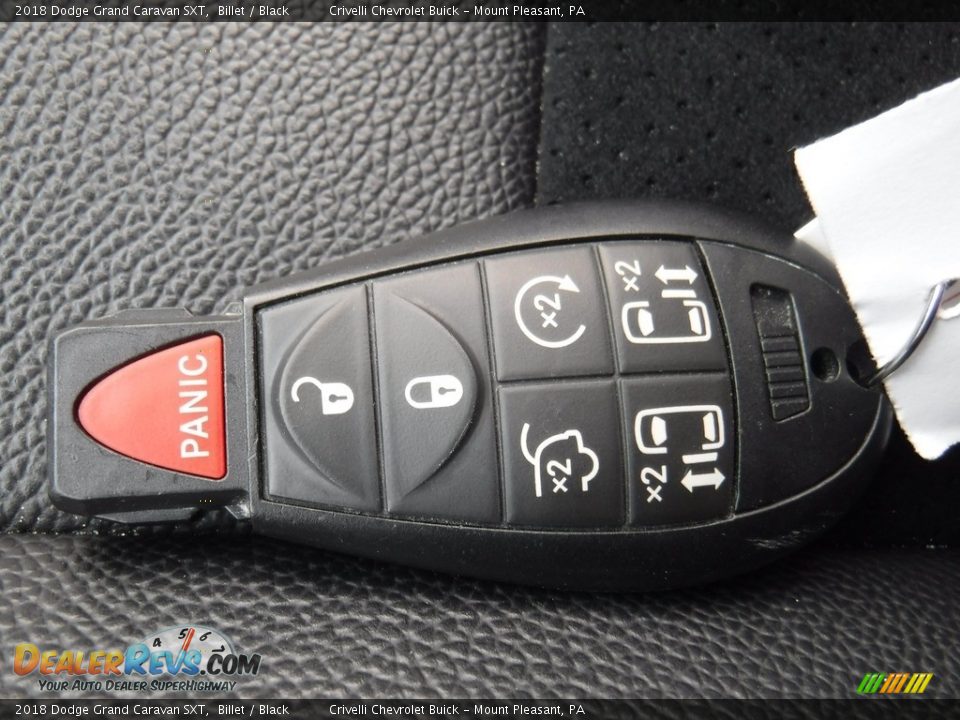 2018 Dodge Grand Caravan SXT Billet / Black Photo #29
