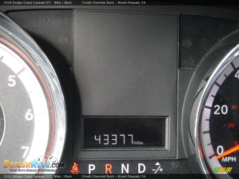 2018 Dodge Grand Caravan SXT Billet / Black Photo #33