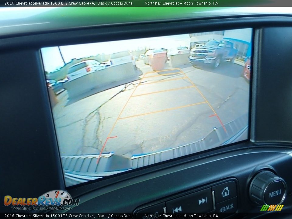 2016 Chevrolet Silverado 1500 LTZ Crew Cab 4x4 Black / Cocoa/Dune Photo #30