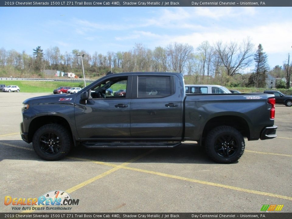 2019 Chevrolet Silverado 1500 LT Z71 Trail Boss Crew Cab 4WD Shadow Gray Metallic / Jet Black Photo #2