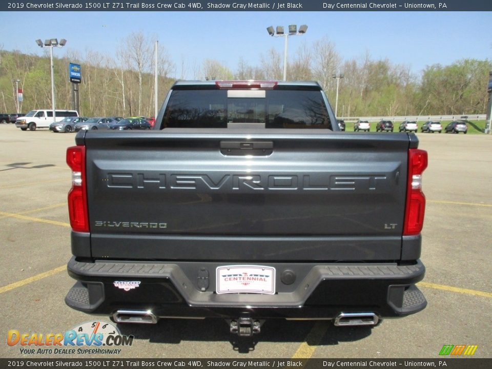 2019 Chevrolet Silverado 1500 LT Z71 Trail Boss Crew Cab 4WD Shadow Gray Metallic / Jet Black Photo #3